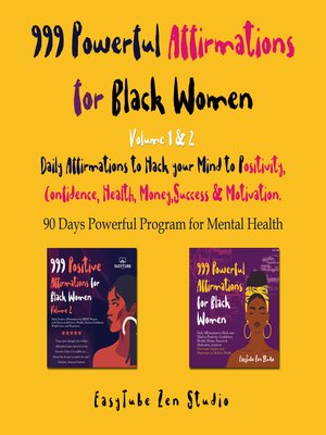 cover image of 999 Powerful Affirmations for Black Women, Volumes 1 & 2